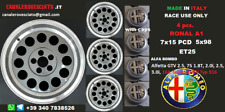 Jantes alliage Ronal A1 7x 15 Alfa Romeo 5x98 75 v6 2,0 ts 1,8 turbo gtv6 roues