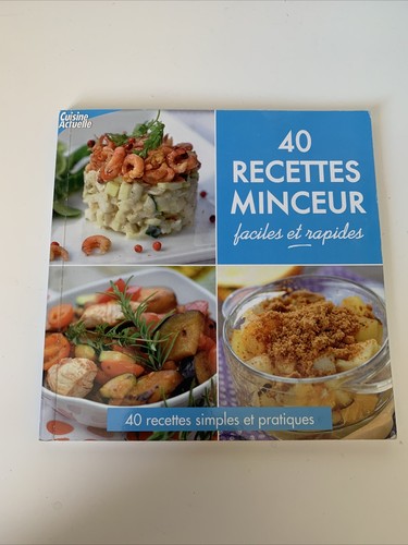 Livre recettes minceur - livre,