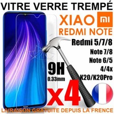 Verre Trempe Xiaomi Redmi Note