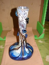 MICHELE LUZORO 1990 GRAND VASE FLORAL STYLE ART NOUVEAU