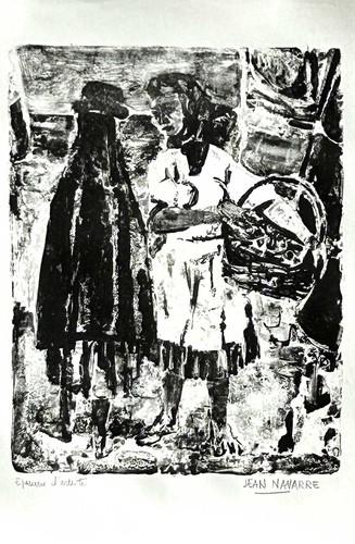 Navarre jean lithographie - ,