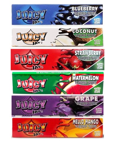 Juicy jay rolling papers - rolling,