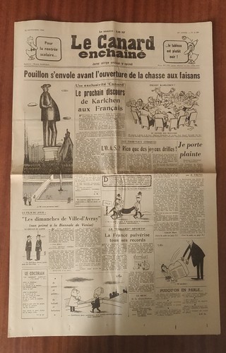 Canard enchaîné 2186 - canard, n°2186