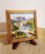 Ancien Dessous de Plat en Bois