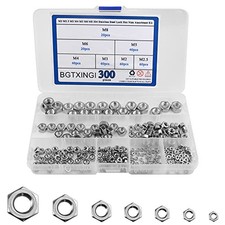 BGTXINGI Lot de 300 écrous