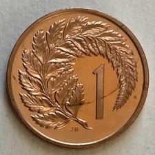 New Zealand 1 Cent 1967 -