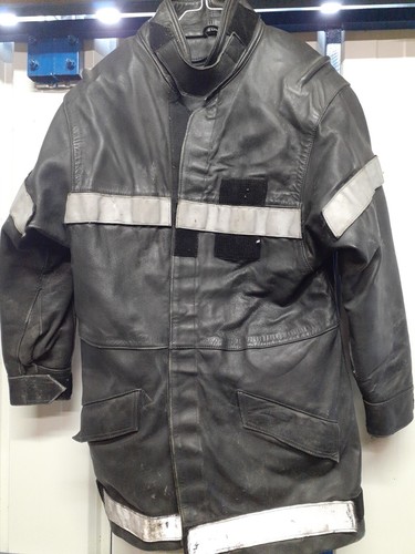 Veste cuir pompier 88m - veste, t