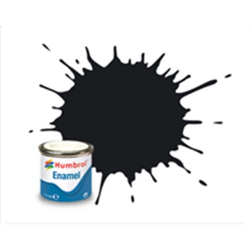 Humbrol noir brillant - 21 ,