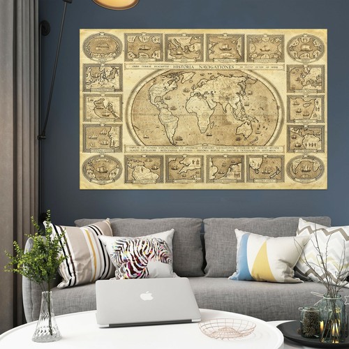 Voilier b427 carte monde - b427, du