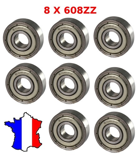 Roulement bille 608zz - x,