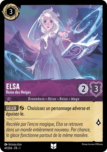 Elsa reine des neiges - -,