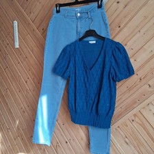 Haut Cache Cache Bleu TM et