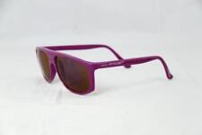 Alain Prost 458 Purple Sunglasses Mineral Brown Lens, Purple IntExt Reflective