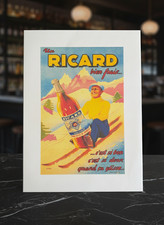 Affiche publicitaire RICARD
