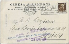 CARTE POSTALE DE LA SOCIÉTÉ