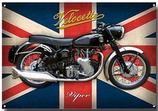 Plaque Métallique VELOCETTE