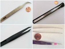Pince Brucelles 12 à 15 cm droite ou courbe mod au choix DIY Loisirs créatifs
