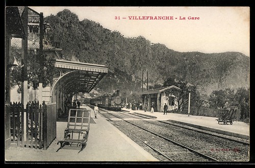 Cpa villefranche sur - villefranche-sur-mer,, la