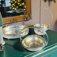 Lot de corbeilles anciennes en