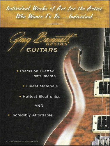 2004 greg bennett design 4 - bennett, um