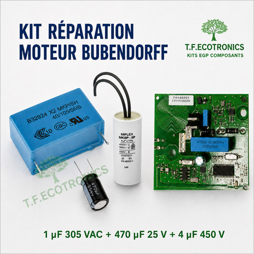 Kit réparation volet - 1,