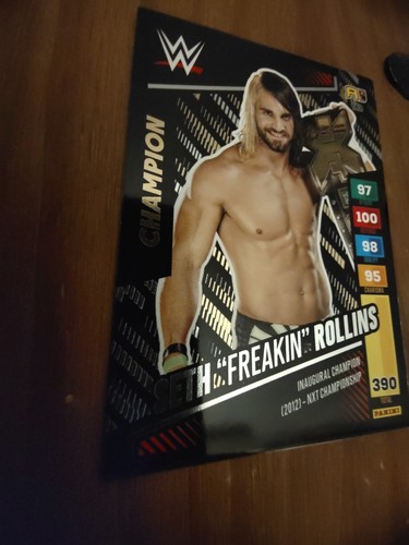 Seth rollins carte champion - rollins,