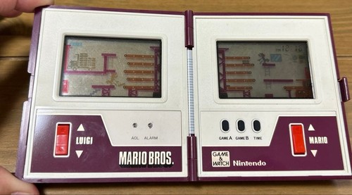 Nintendo game watch mario - nintendo,
