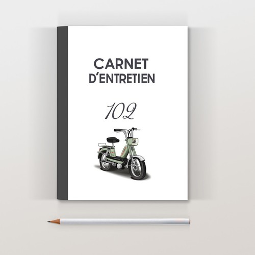 Carnet entretien mobylette - carnet, d'entretien