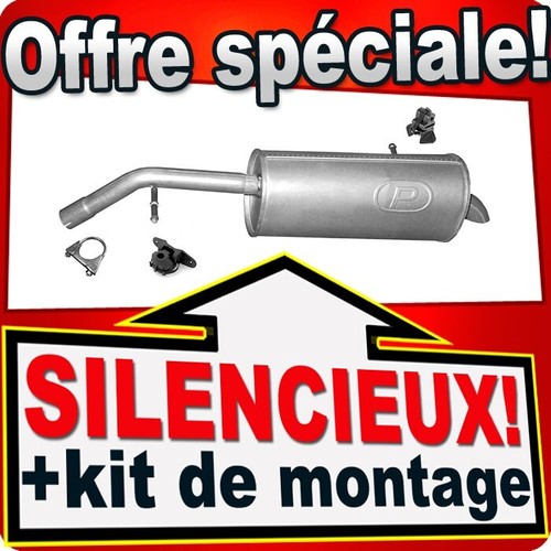Silencieux arriere pour - silencieux,