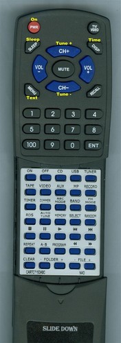 Replacement remote for nad - remote,