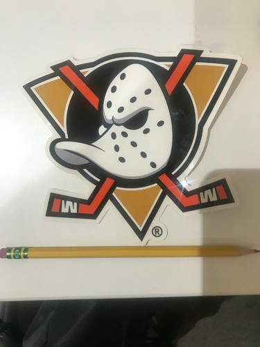 Anaheim ducks vinyl sticker - anaheim,