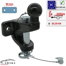 Chape d'attelage Rotule mixte boule anneau boulonné ou à rotule pour VW LT 28-35