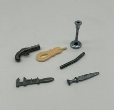 ARMES CLUEDO LOT DE 6 PIECES