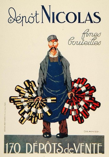 Affiche poster vin nicolas - affiche, poster.