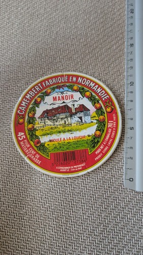 étiquette ancienne camembert - Étiquette,