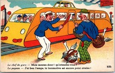 HUMOUR - Le chef de gare, le