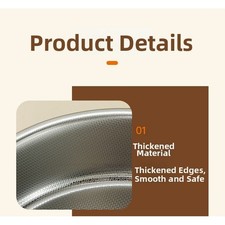 Poêle à frire inox 304 inox