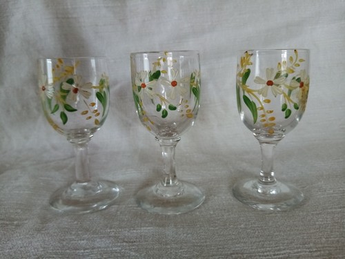 Verres pied émaillés - 3,