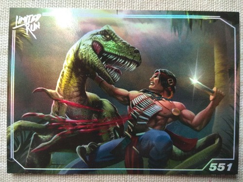Limited run trading card - limited,