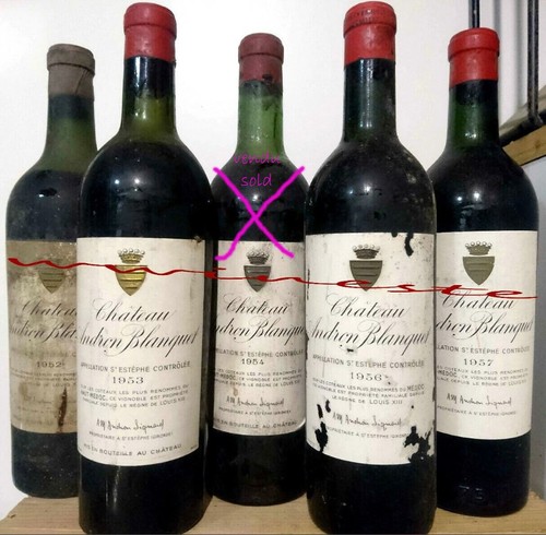 Vin bordeaux château - 4x,