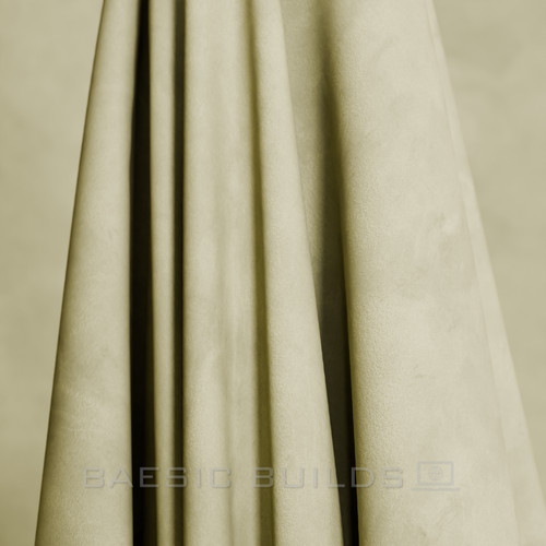 Genuine backed alcantara - backed,