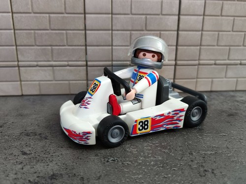 Playmobil kart casque vintage