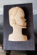 Sculpture En Os  : Homme Africain