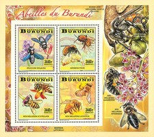 Burundi 2014 Imperf. Fauna &