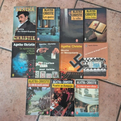 Lot livres agatha christie - lot, 11