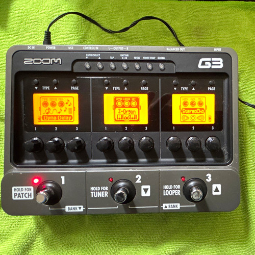 Zoom digital multi - g3, multi-effects