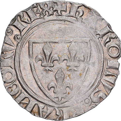 France, Charles VI, Blanc