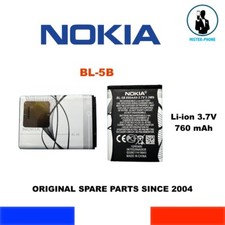 BATTERIA ORIGINALE NOKIA BL-5B BL5B 890mAh OEM 6020 6021 6060 7260 5500 SPORT