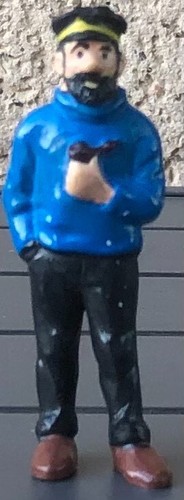 Figurine capitaine haddock - capitaine,