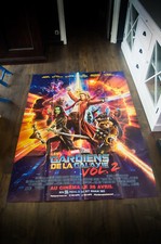 GUARDIANS OF THE GALAXY VOL. 2 Large French Movie Poster Original 2017